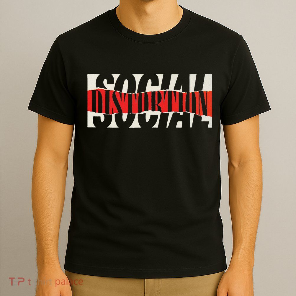 Official Social Distortion Torn Logo T-Shirt