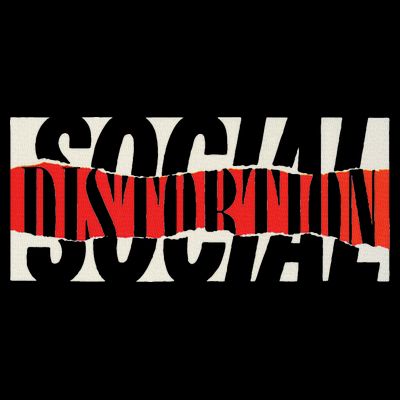 Official Social Distortion Torn Logo T-Shirt