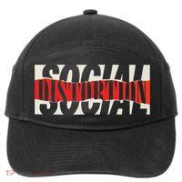 Official Social Distortion Torn Logo 7-Panel Snapback Hat