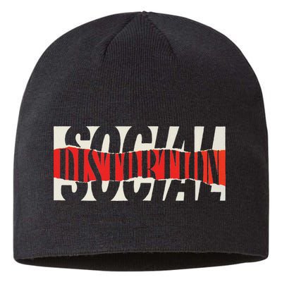 Official Social Distortion Torn Logo Sustainable Beanie