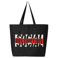 Official Social Distortion Torn Logo 25L Jumbo Tote