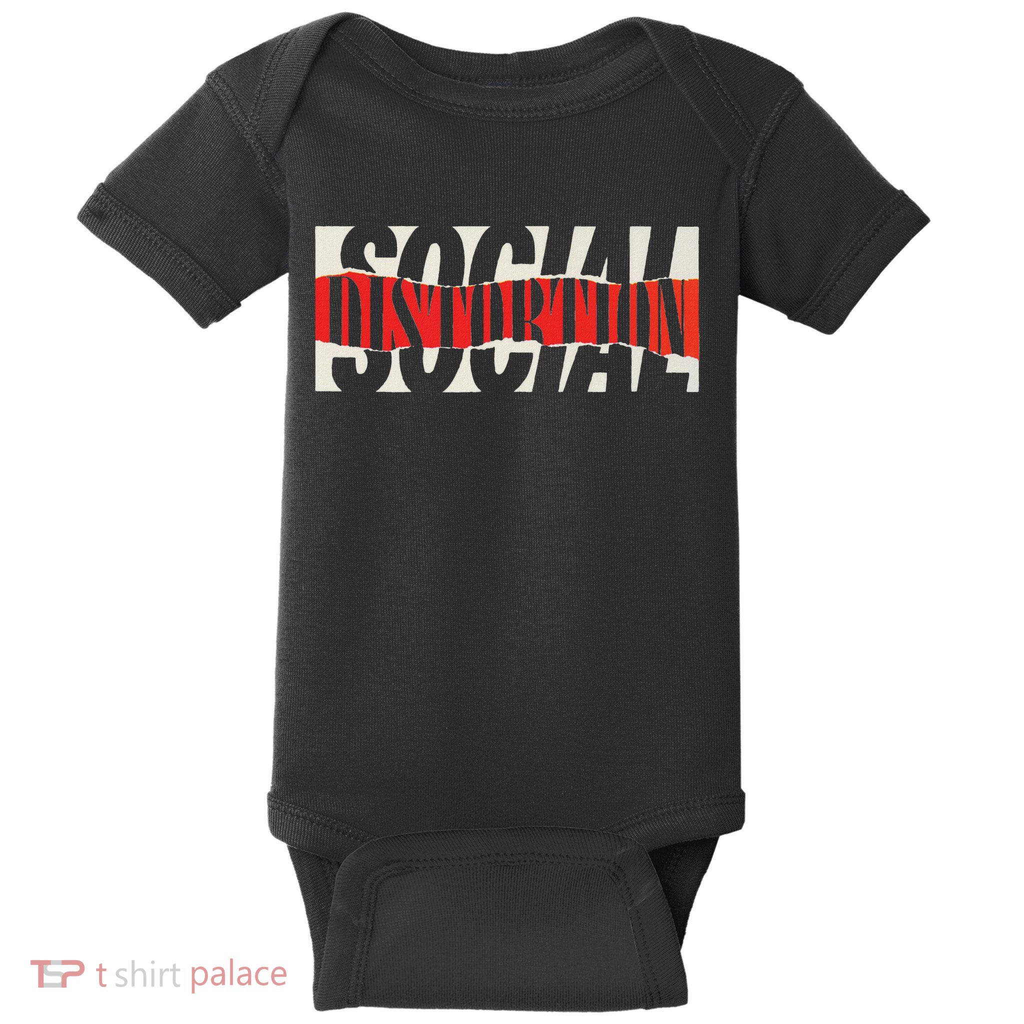 Official Social Distortion Torn Logo Baby Bodysuit