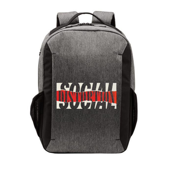 Official Social Distortion Torn Logo Vector Backpack