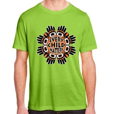 Orange Shirt Day Canada Marple Leaf Every Child Matters Adult ChromaSoft Performance T-Shirt