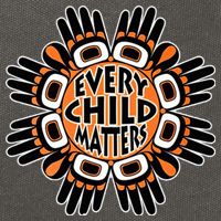 Orange Shirt Day Canada Marple Leaf Every Child Matters Cotton Canvas Backpack