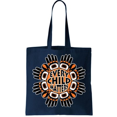 Orange Shirt Day Canada Marple Leaf Every Child Matters Tote Bag