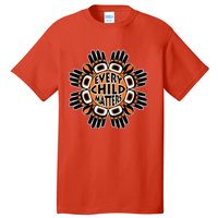 Orange Shirt Day Canada Marple Leaf Every Child Matters Tall T-Shirt