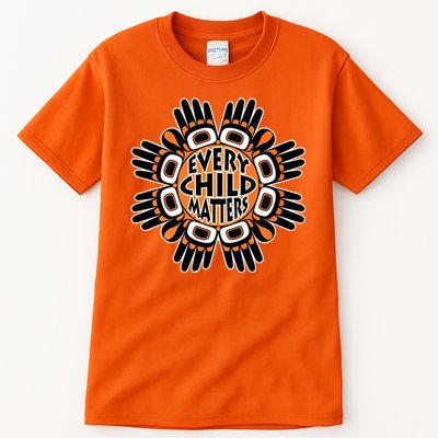 Orange Shirt Day Canada Marple Leaf Every Child Matters Tall T-Shirt