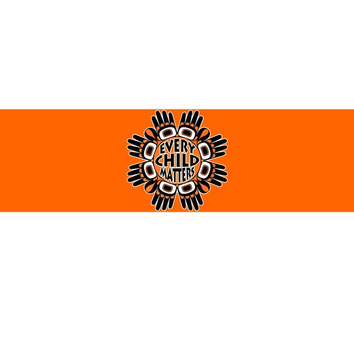 Orange Shirt Day Canada Marple Leaf Every Child Matters Bumper Sticker