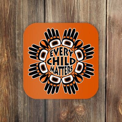 Orange Shirt Day Canada Marple Leaf Every Child Matters Coaster