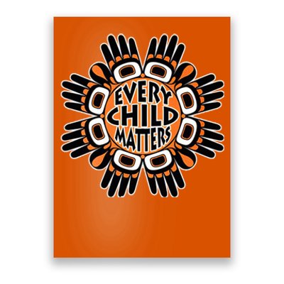 Orange Shirt Day Canada Marple Leaf Every Child Matters Poster