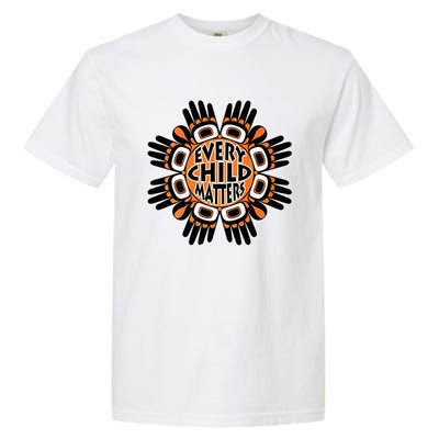 Orange Shirt Day Canada Marple Leaf Every Child Matters Garment-Dyed Heavyweight T-Shirt