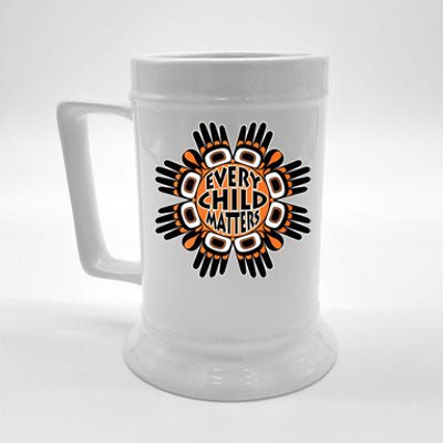 Orange Shirt Day Canada Marple Leaf Every Child Matters Beer Stein