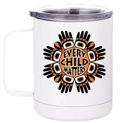 Orange Shirt Day Canada Marple Leaf Every Child Matters 12 oz Stainless Steel Tumbler Cup