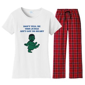 Oj Simpson Dead Dont Tell Me This Judge Women's Flannel Pajama Set