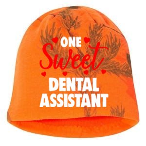 One Sweet Dental Assistangift Funny Valentines Day Gift Kati - Camo Knit Beanie