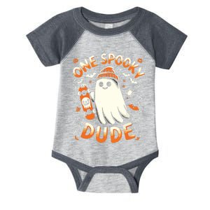 One Spooky Dude 1st Birthday Infant Baby Jersey Bodysuit