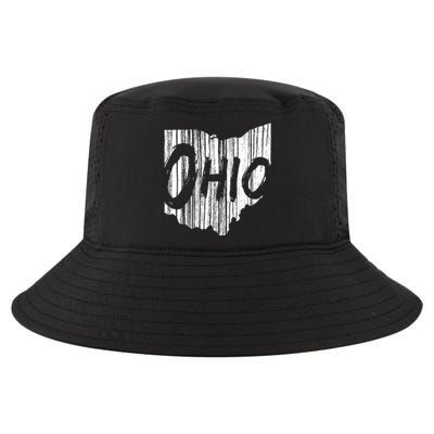 Ohio State Distressed Cool Comfort Performance Bucket Hat