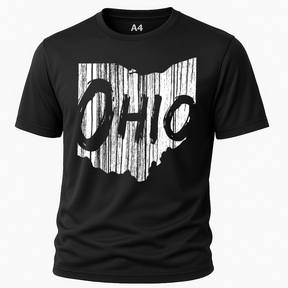 Ohio State Distressed Cooling Performance Crew T-Shirt