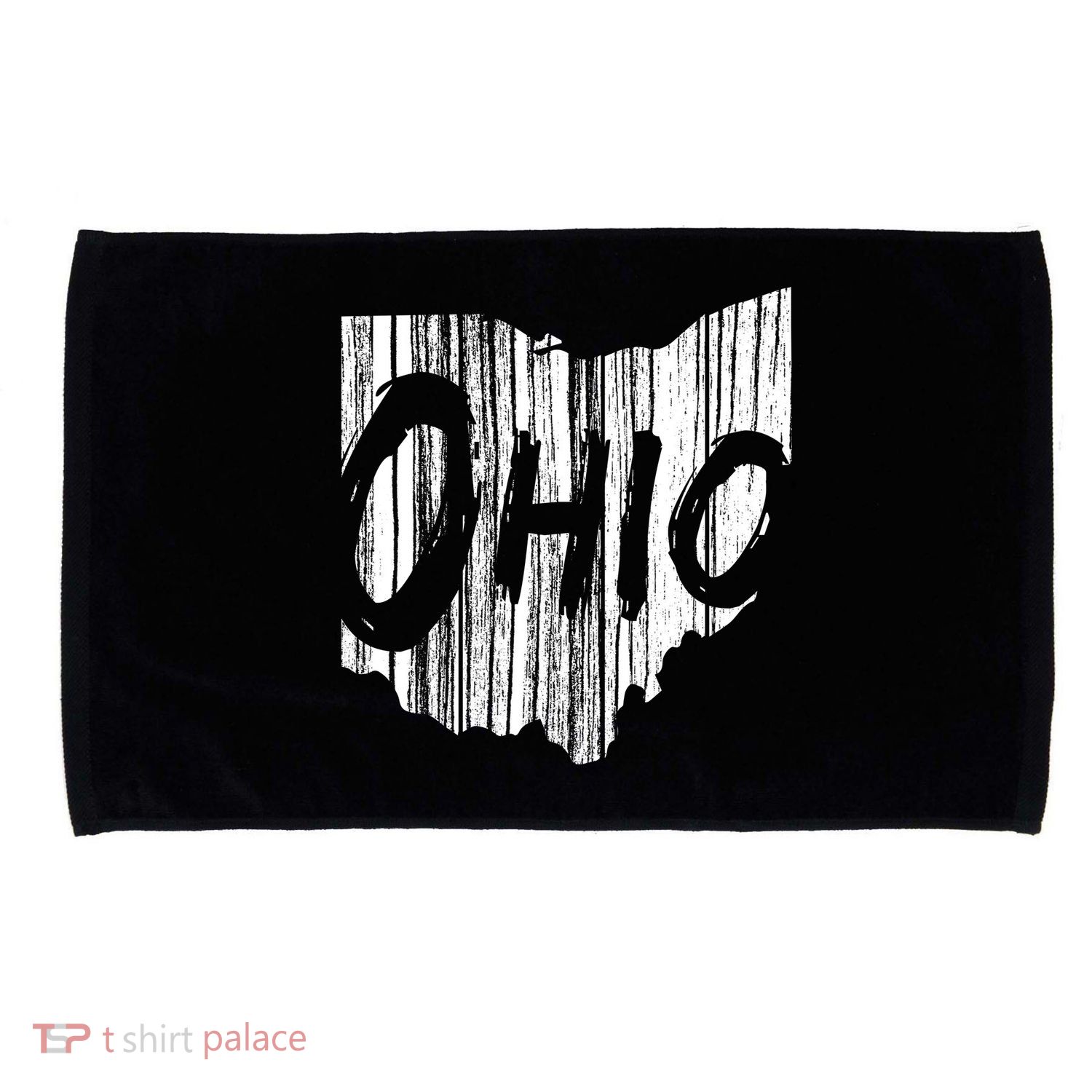 Ohio State Distressed Microfiber Hand Towel