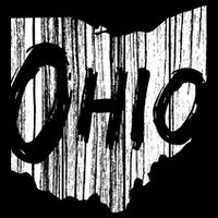 Ohio State Distressed Cropped Pullover Crew