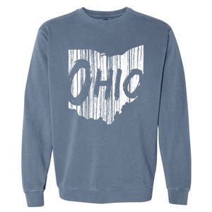 Ohio State Distressed Garment-Dyed Sweatshirt