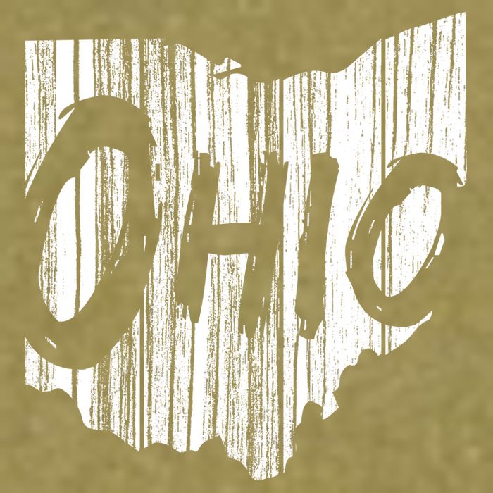 Ohio State Distressed Garment-Dyed Women's Muscle Tee