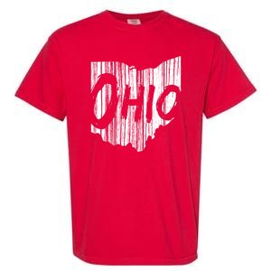 Ohio State Distressed Garment-Dyed Heavyweight T-Shirt