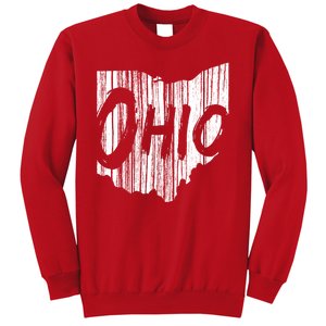 Ohio State Distressed Sweatshirt