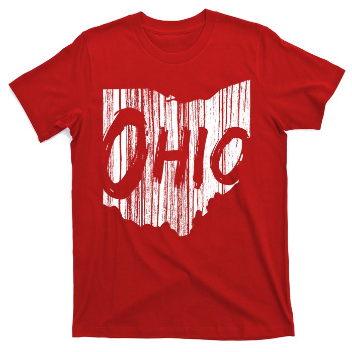 Ohio State Distressed T-Shirt