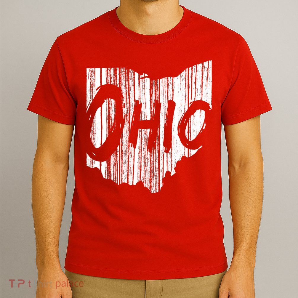 Ohio State Distressed T-Shirt