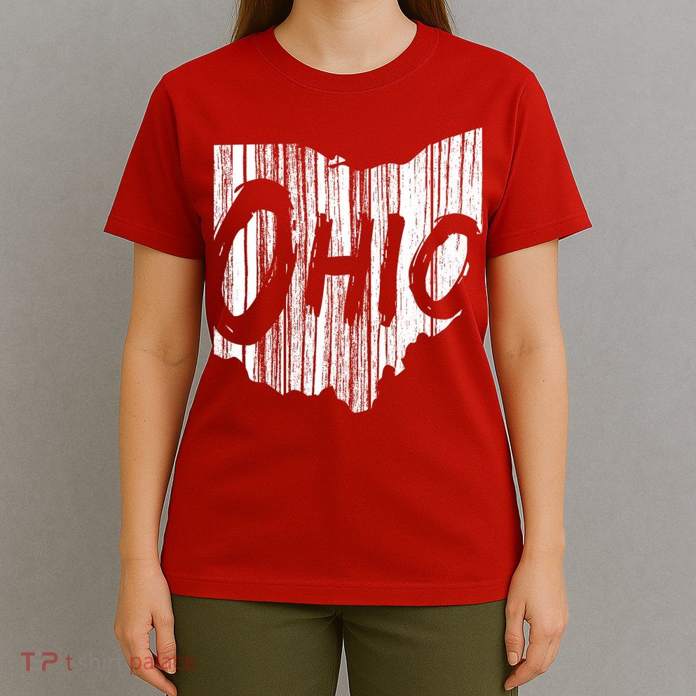 Ohio State Distressed T-Shirt