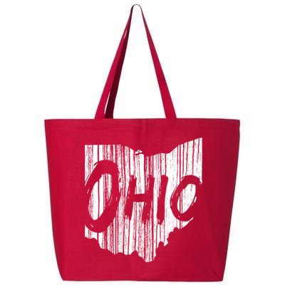 Ohio State Distressed 25L Jumbo Tote
