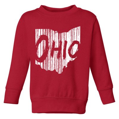 Ohio State Distressed Toddler Sweatshirt