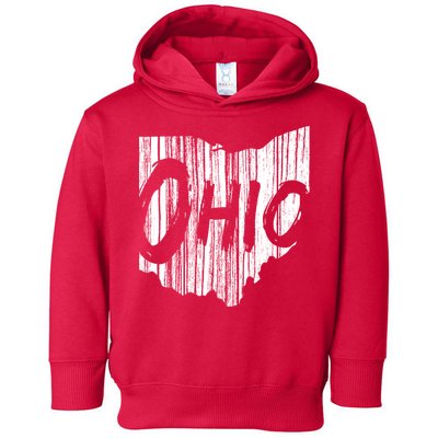 Ohio State Distressed Toddler Hoodie