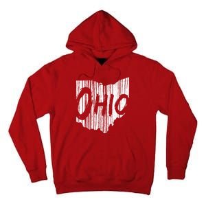 Ohio State Distressed Tall Hoodie