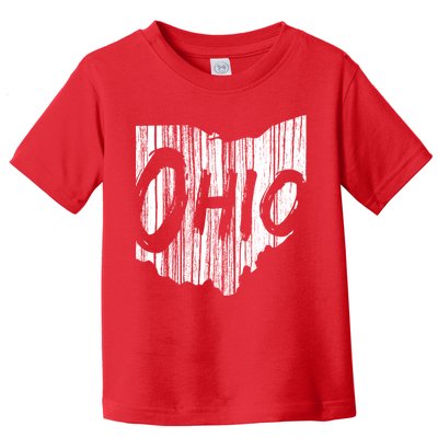Ohio State Distressed Toddler T-Shirt
