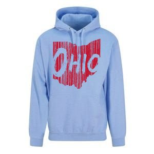 Ohio State Distressed Unisex Surf Hoodie