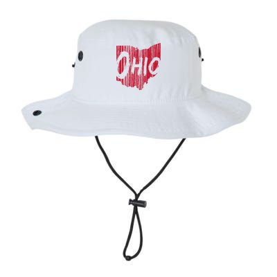 Ohio State Distressed Legacy Cool Fit Booney Bucket Hat