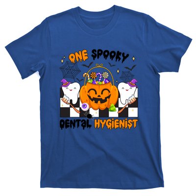 One Spooky Dental Hygienist Halloween Dental Hygiene Gift T-Shirt