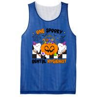 One Spooky Dental Hygienist Halloween Dental Hygiene Gift Mesh Reversible Basketball Jersey Tank