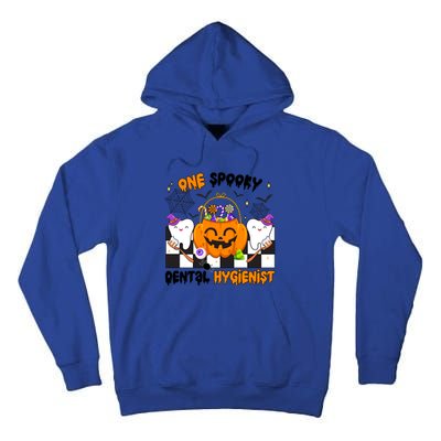 One Spooky Dental Hygienist Halloween Dental Hygiene Gift Tall Hoodie