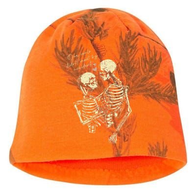 Our Souls Didn't Meet By Accident Skeleton Kati - Camo Knit Beanie