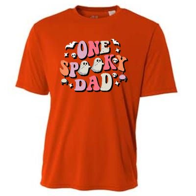 One Spooky Dad Costume Halloween Cooling Performance Crew T-Shirt