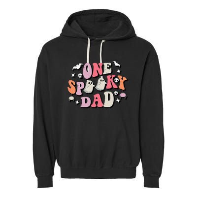 One Spooky Dad Costume Halloween Garment-Dyed Fleece Hoodie