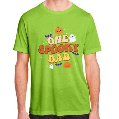 One Spooky Dad Boo Halloween Cute Family Matching Group Gift Adult ChromaSoft Performance T-Shirt