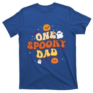 One Spooky Dad Boo Halloween Cute Family Matching Group Gift T-Shirt