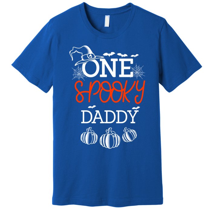 One Spooky Daddy Halloween Gift Premium T-Shirt