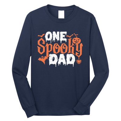 One Spooky Dad Funny Halloween Gifts For Daddy / Father Long Sleeve Shirt