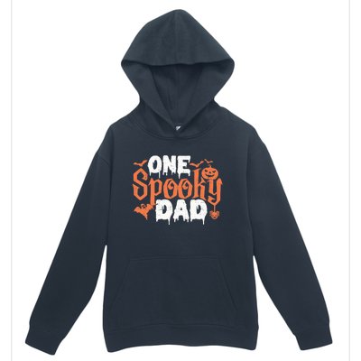 One Spooky Dad Funny Halloween Gifts For Daddy / Father Urban Pullover Hoodie